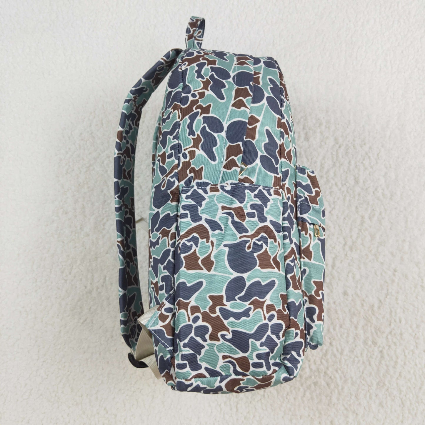 BA0261 Baby Boys Green Camo  Backpack School Bag