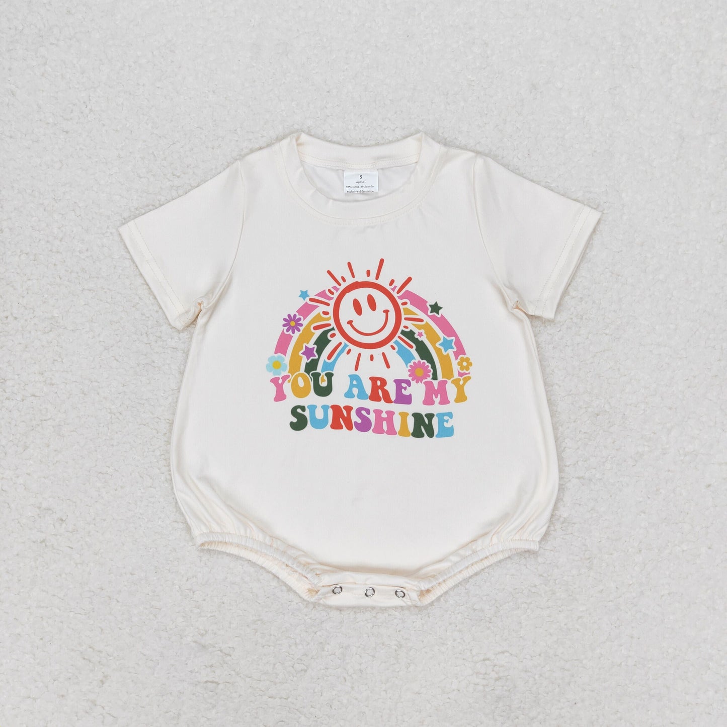 SR1499 Baby Girls Romper You Are My Sunshine