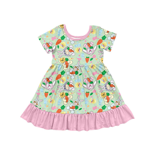 Baby Girls  Easter Short Sleeve Dress Best Friends 5 MOQ Preorder