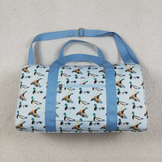 BA0275  Mallard In Blue Duffel Gym Bags