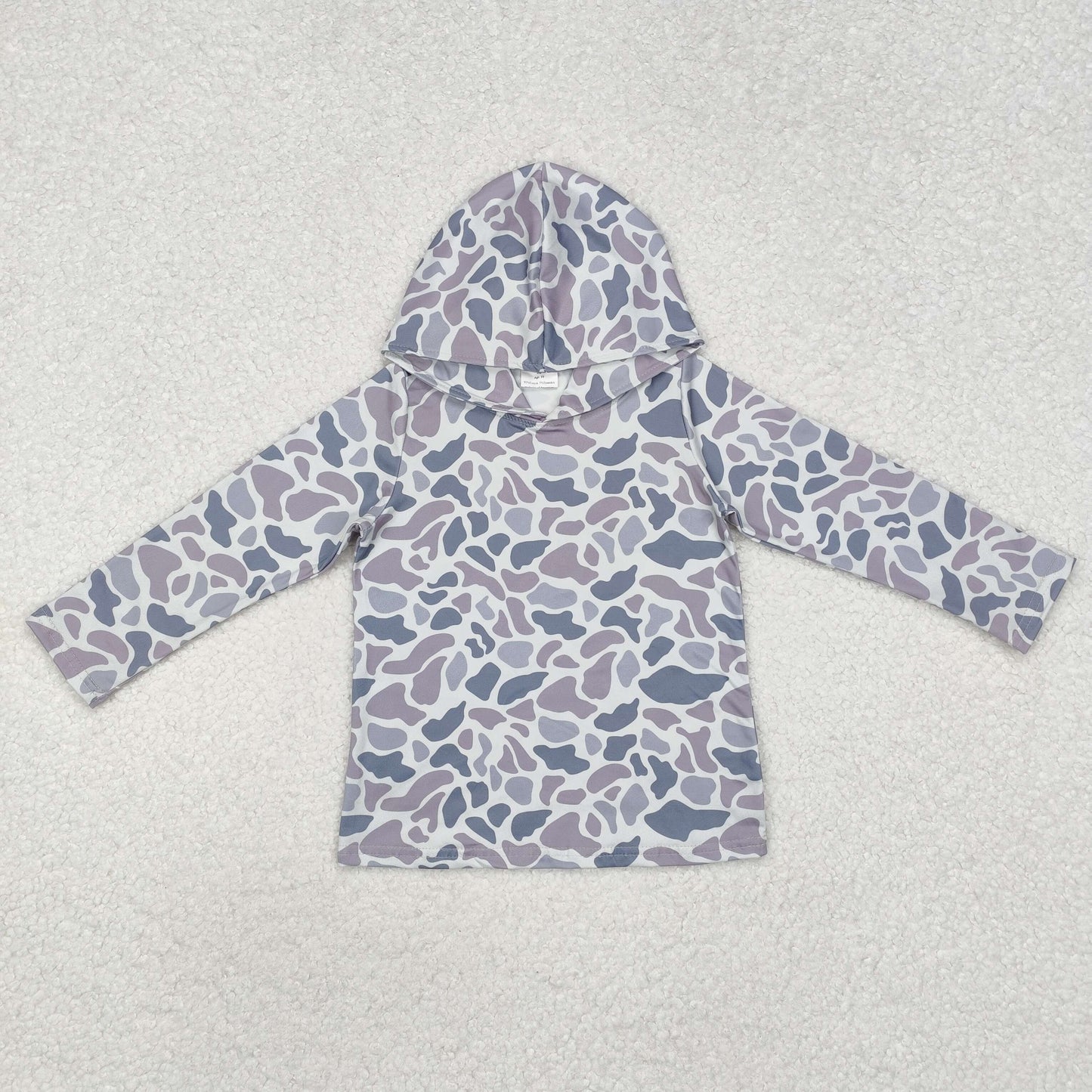 Sibling Baby Girls Boys Long Sleeve Camo Hoodie Top Group