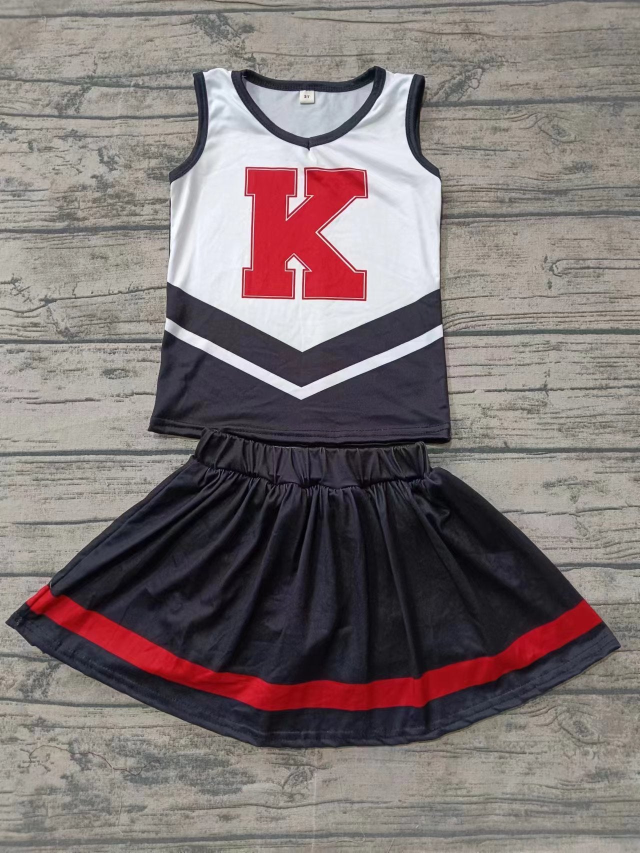 Baby Girls Sport Team K Skirt Set 5 MOQ Preorder