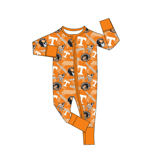 Baby Boys Sport Team Tenness Long Sleeve Romper Preorder 3 MOQ