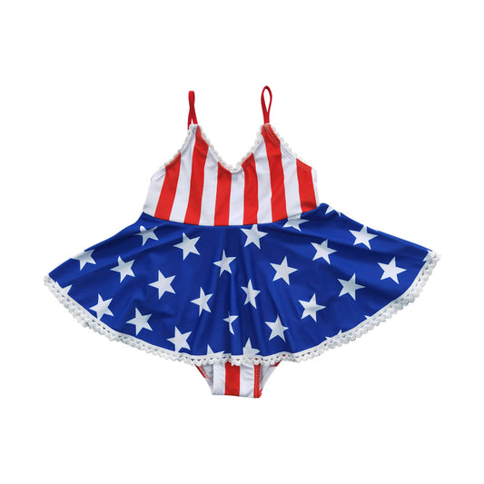 Summer Girls July 4th Swimsuit