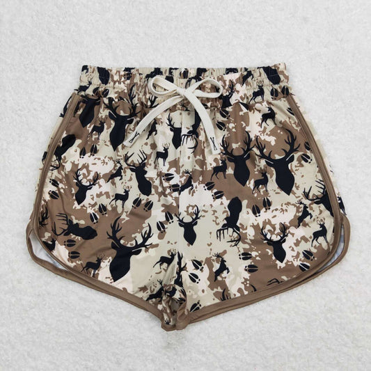 USA Shop Adult Women Camo Milk Silk Shorts