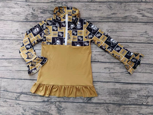 Baby Girls Sport Team UCF Long Sleeve Pullover Top 5 MOQ Preorder