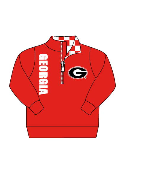 Preorder , 5 MOQ Baby Boys Sport Team Georgis Pullover Top