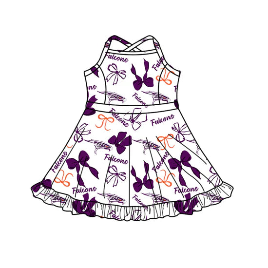 Preorder 5 MOQ Kids Sport Football Team Falcons Matching Clothing