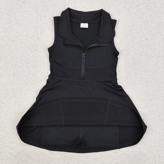 Baby Girls Black Color Active Wear