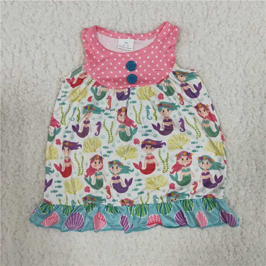 Summer Baby Girls Mermaid Dress