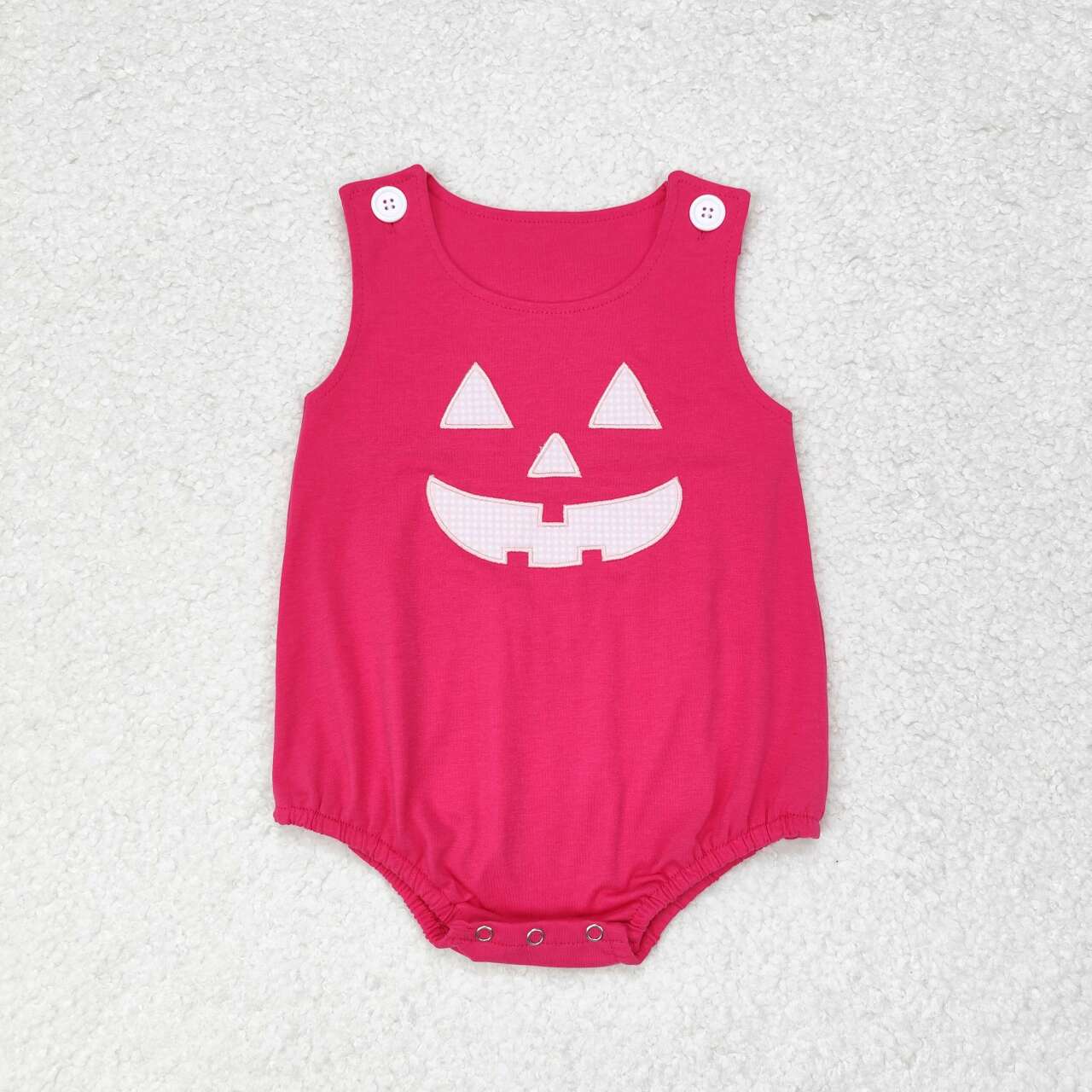 Newborn Baby Boys Halloween Pumpkin Romper