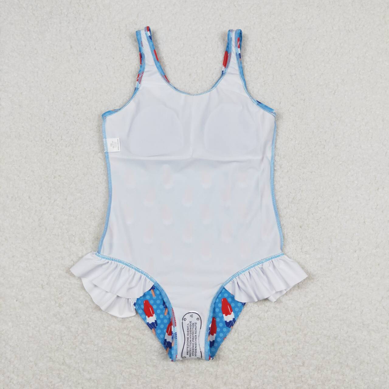 Cute Baby Girls USA Popsicle One-piece Swimsuits