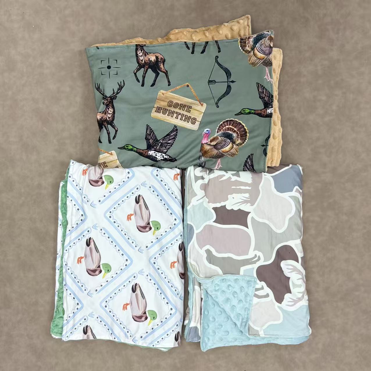 Baby Kids Toddler Hunting Design Blanket