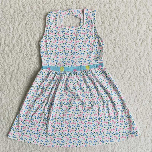 Baby Girls Pink Floral Dress