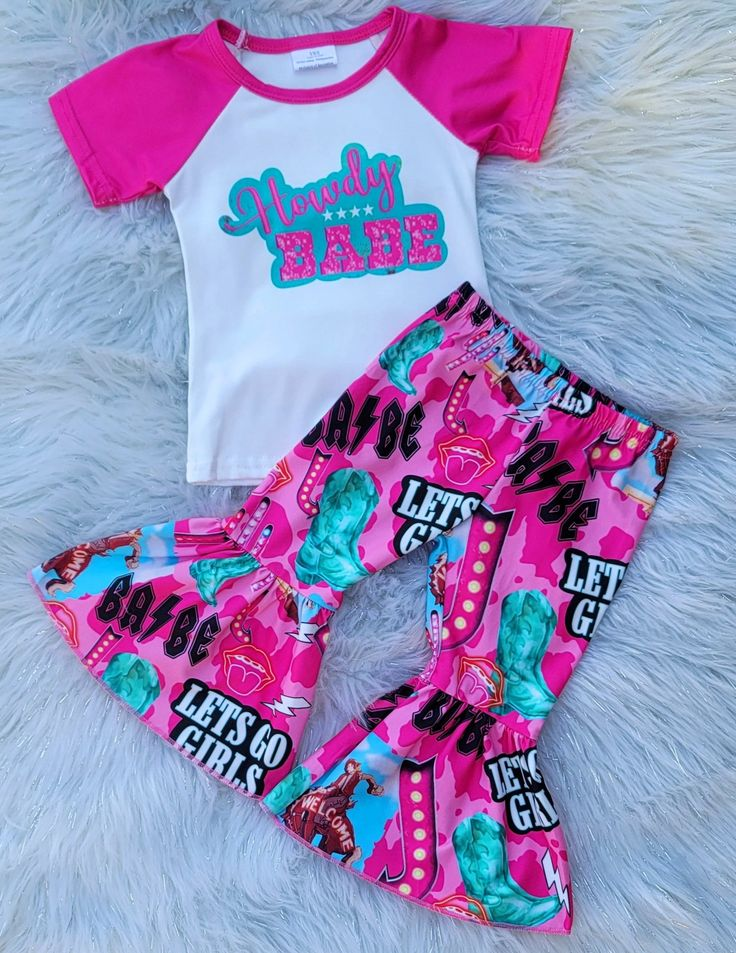 Western Design Kids Girls Boutique Outfit