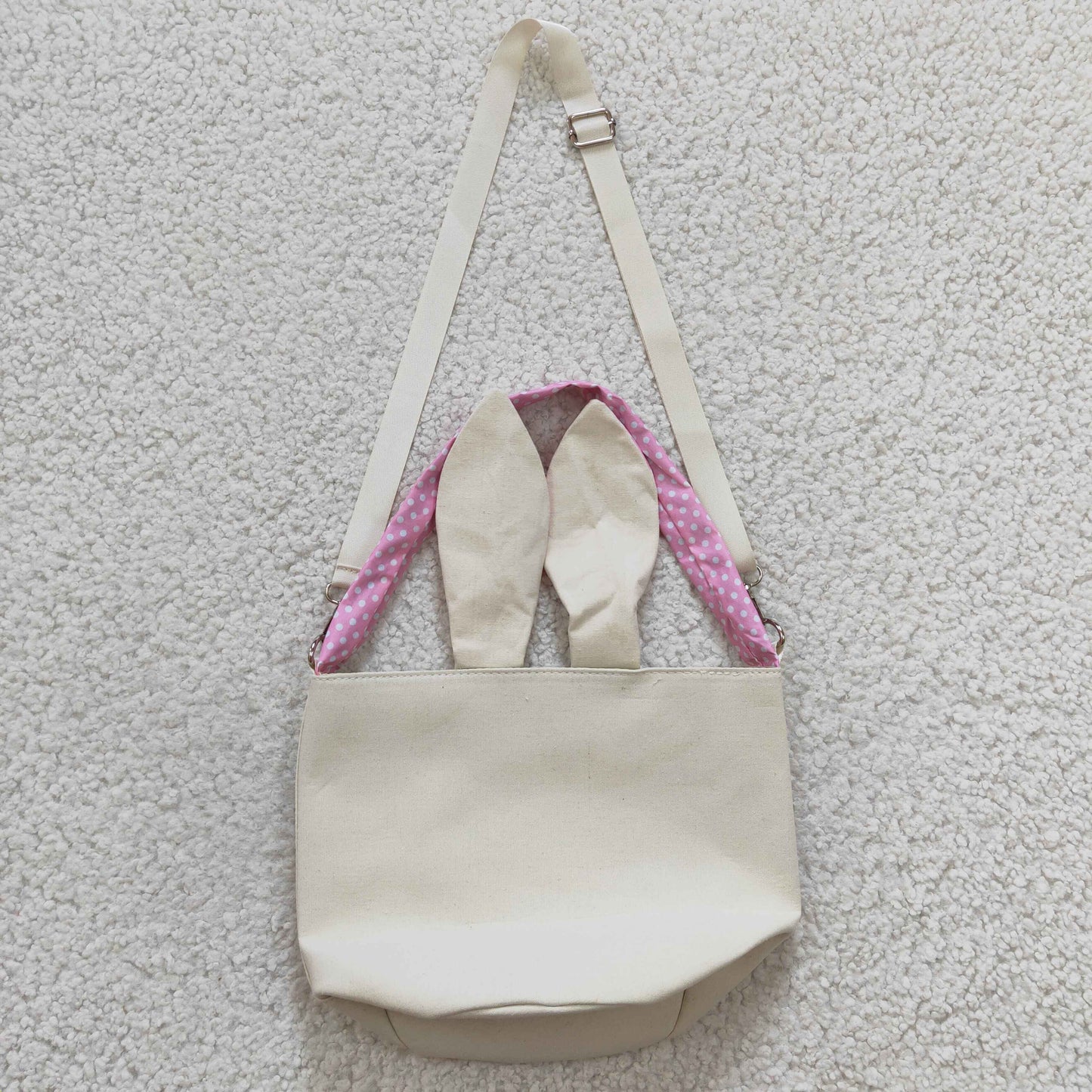 BA0031 Restocking Girls Easter Pink Egg Bag