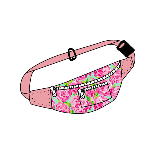 Pre-order BA0023 Rose Fanny Pack Bag