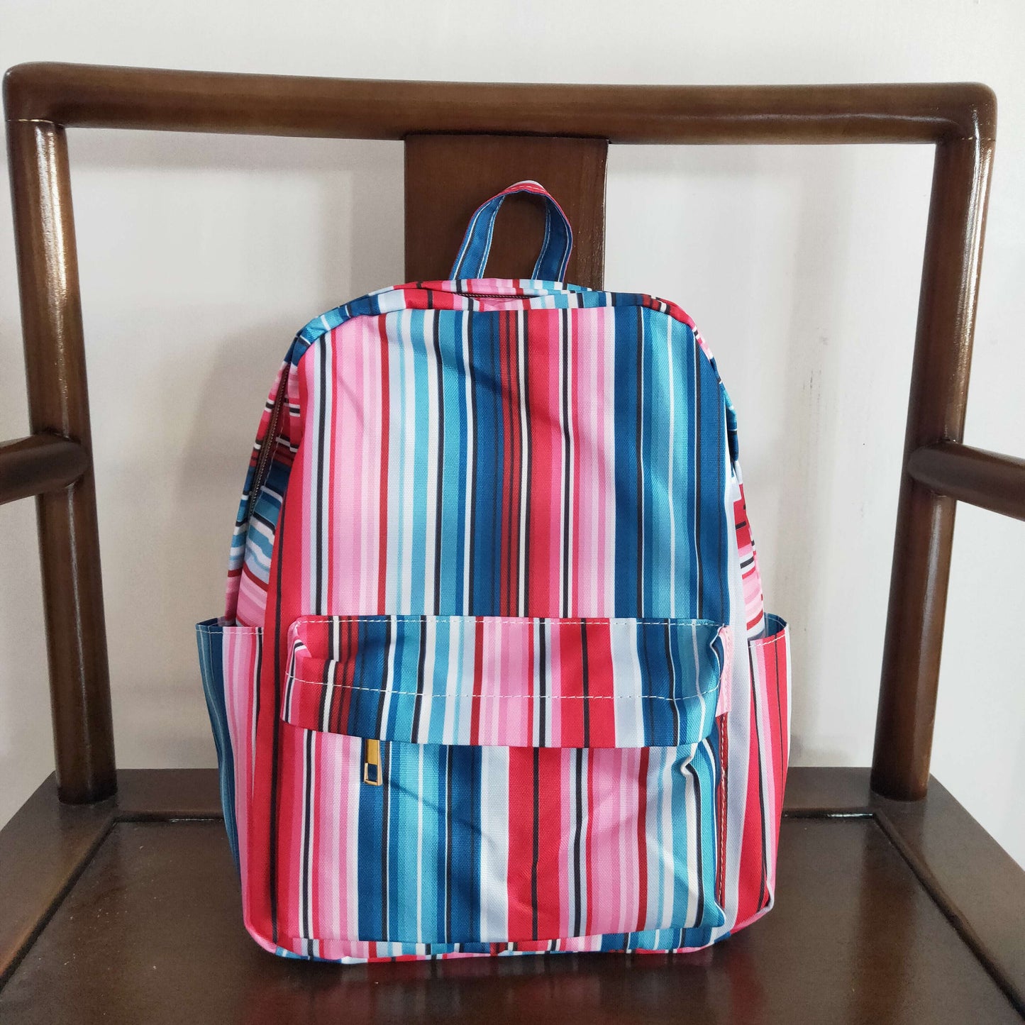 Pink Blue Sherpe Kids Bag