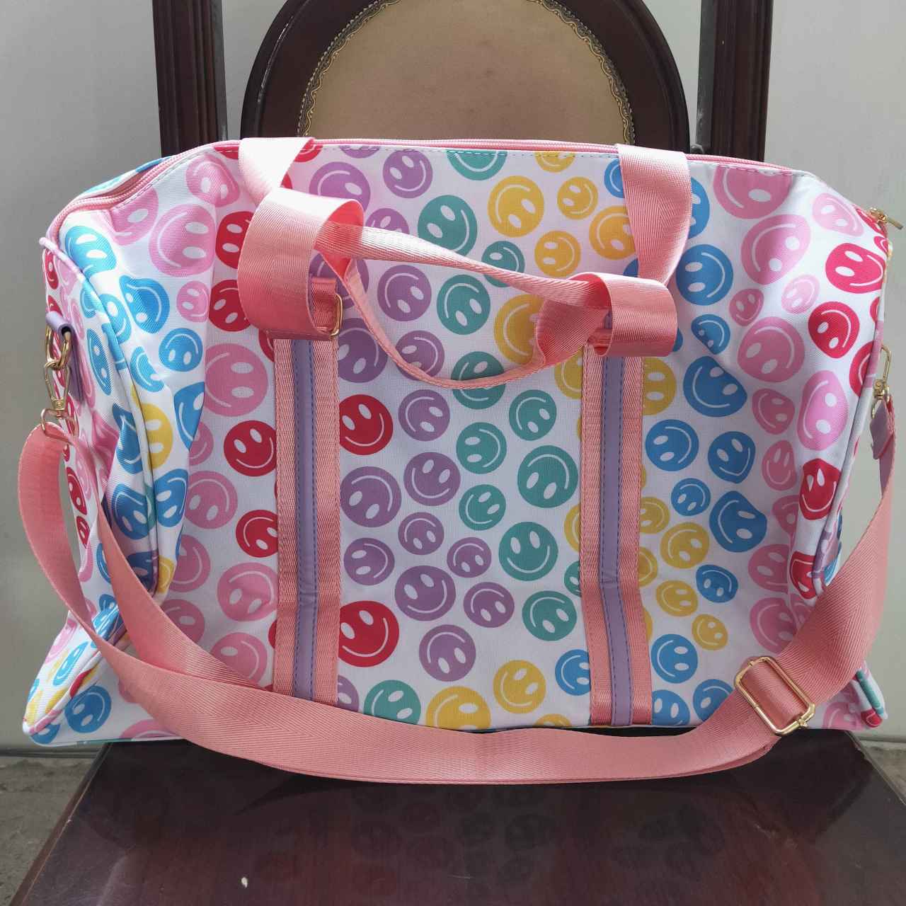 BA0068 Adult Size Smile Duffle Bag