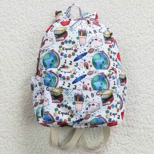 BA0072 Children Girls Equal Back to School Backpack Bag