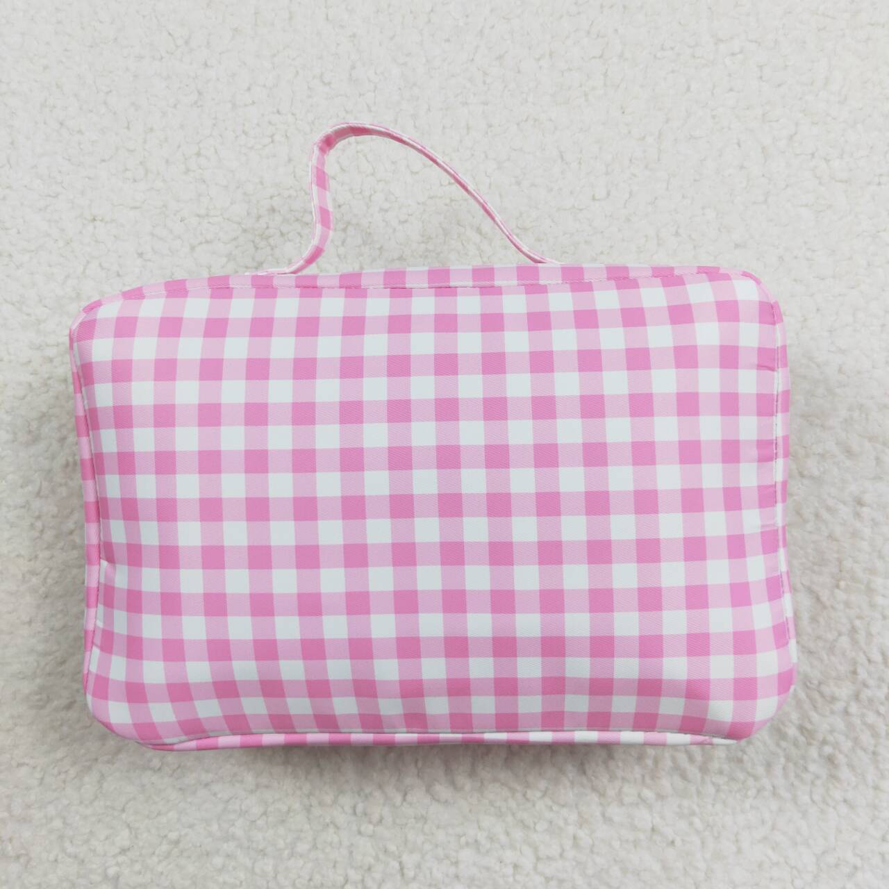 BA0088 Student Girls School Pink Lunch Box Bag