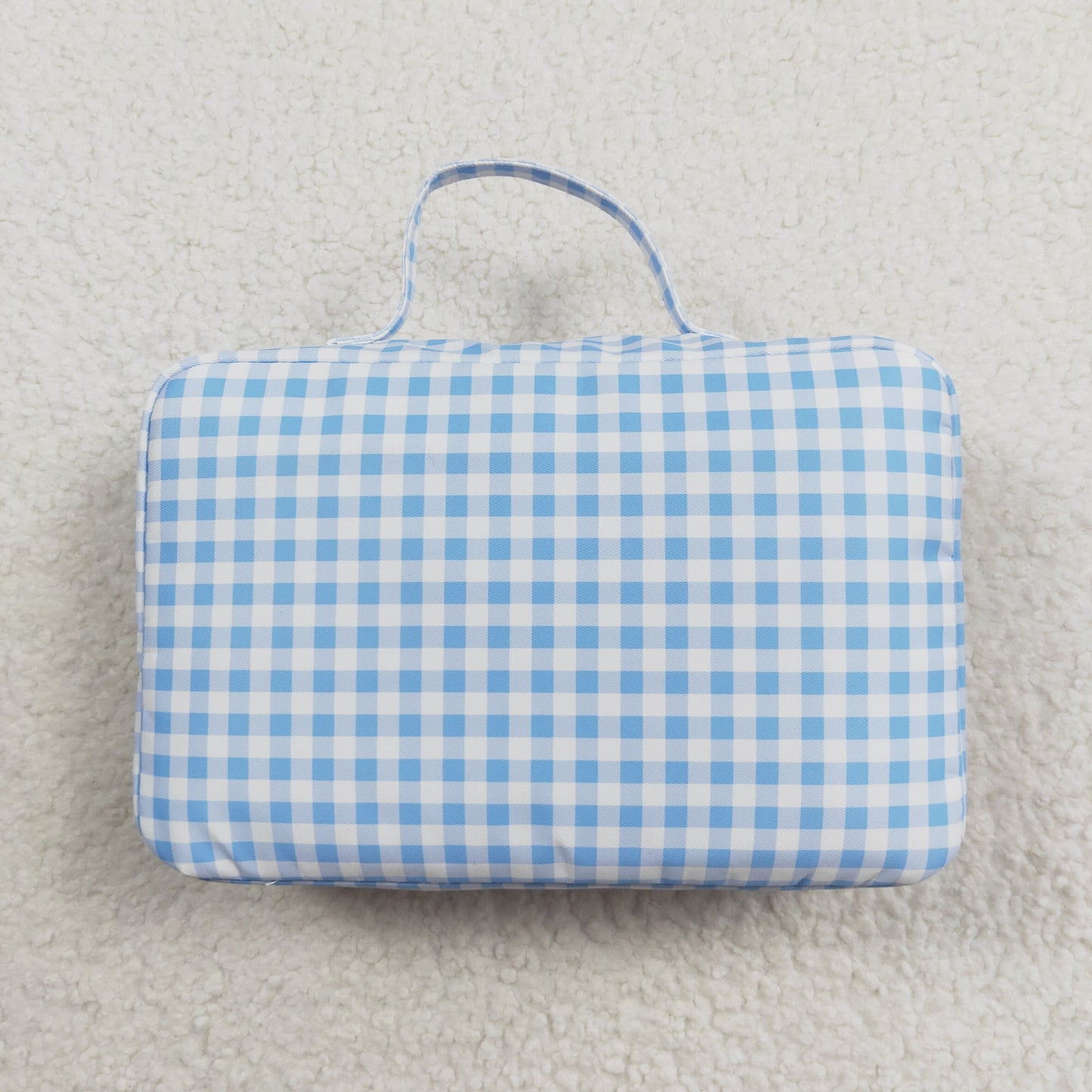 BA0089 Checkered Backpack Bags Lunch Boxes