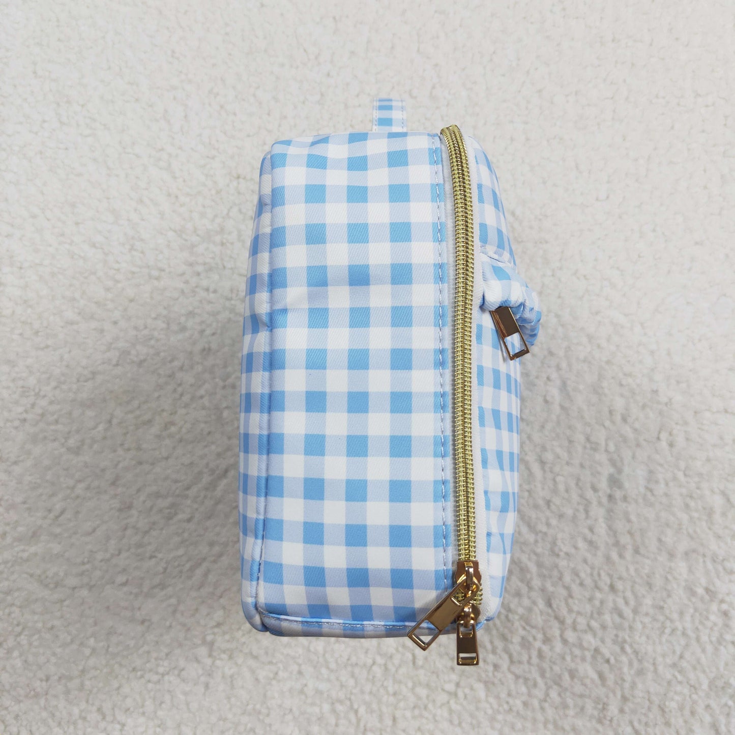 BA0089 Checkered Backpack Bags Lunch Boxes