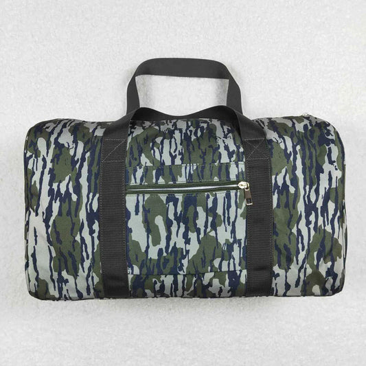BA0159 USA Shop Baby Adult Green Camo Tree Branches Gym Bags