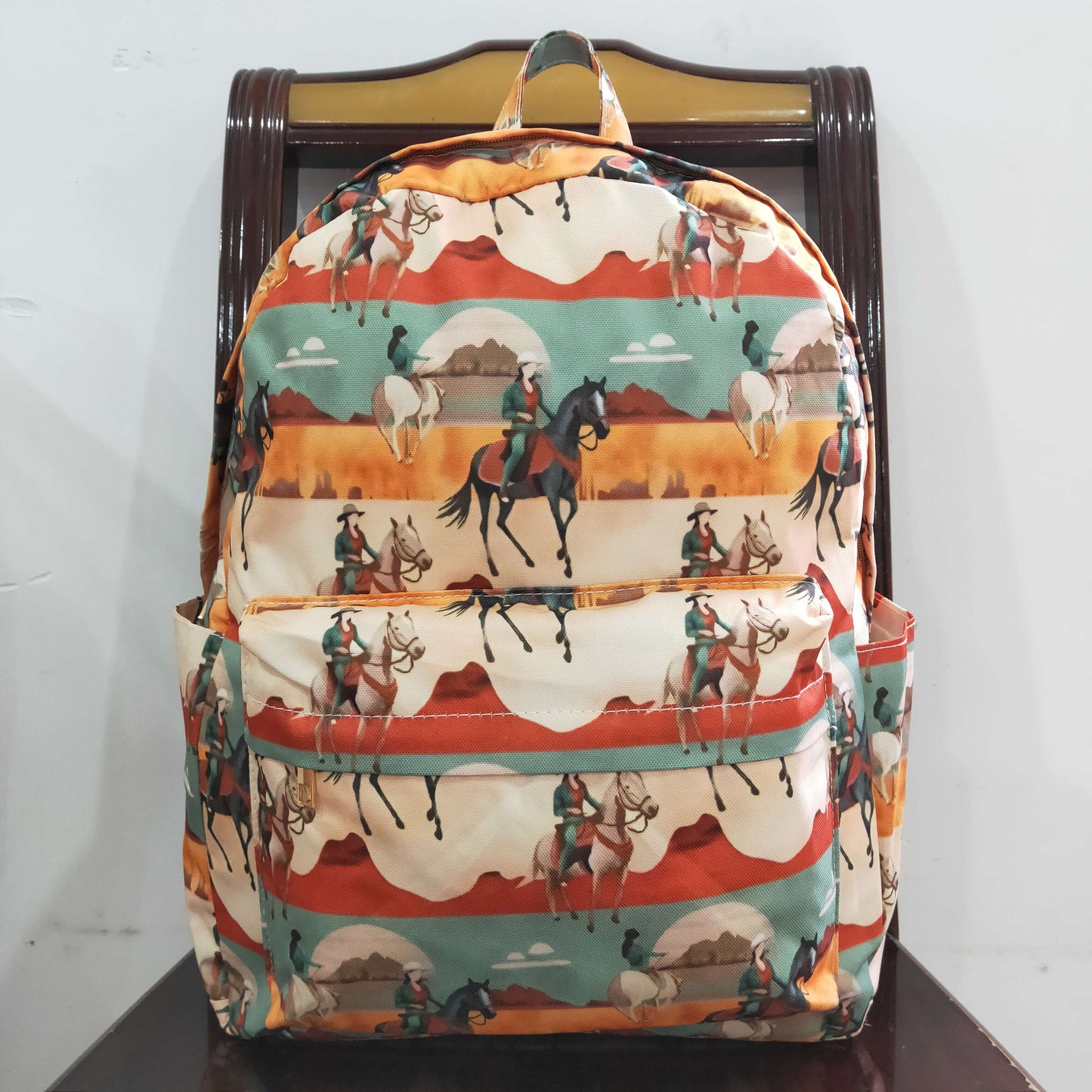 Baby Boys Western Rodeo Backpack  School Bag