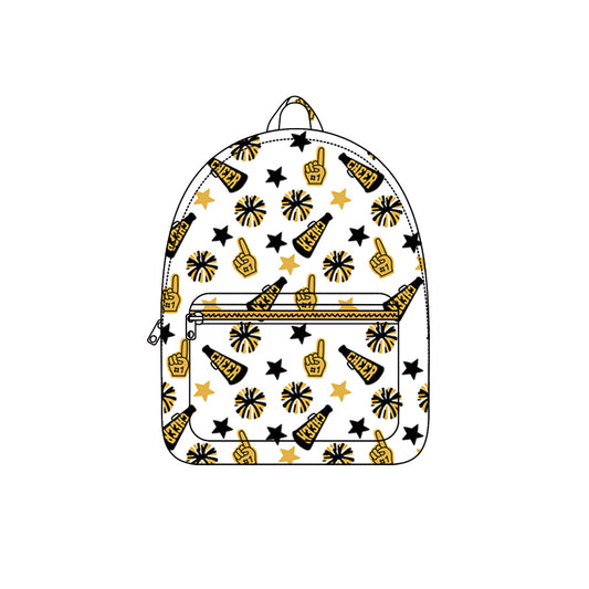 BA0354 Bay Girls Sport Team Cheer Dark Golden Backpack Bag Preorder
