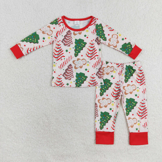 Baby Boys Christmas Tree Cake Pajama Set