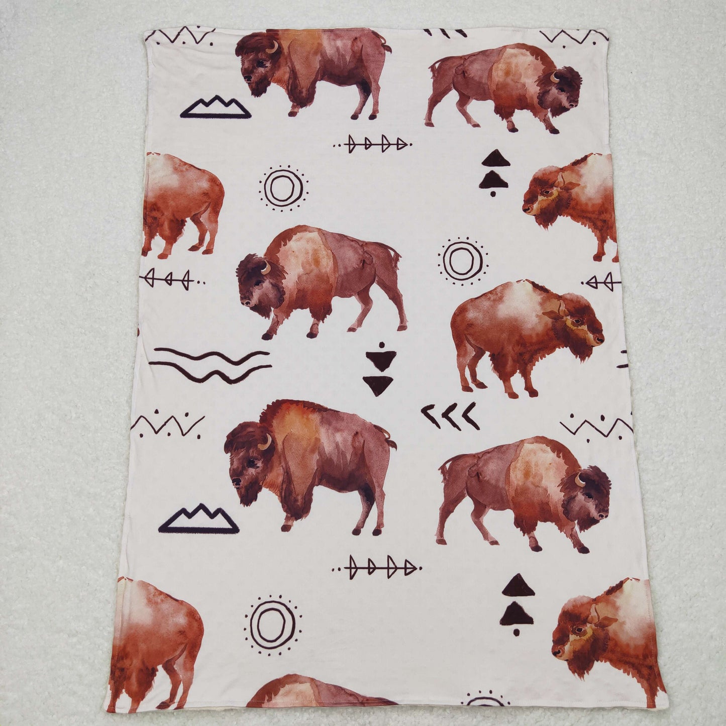 BL0068 USA Shop Baby Soft Buffalo Blanket