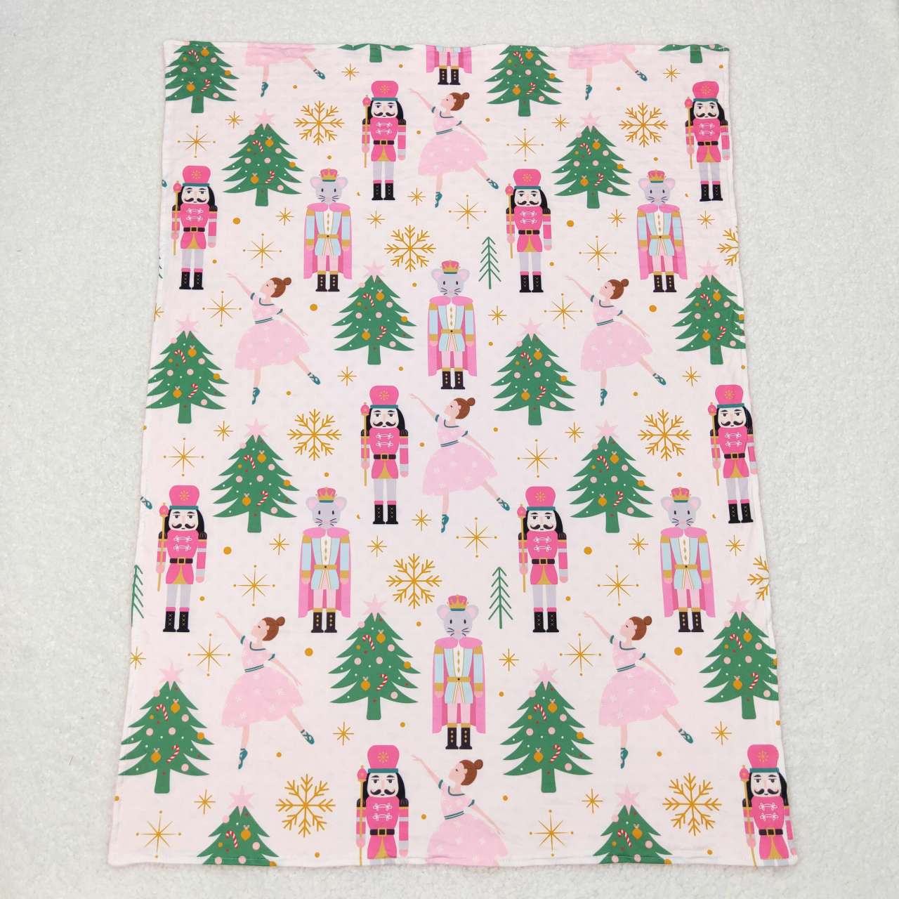 Toddler Girls Christmas Nutcracker Pajama Set Dress Blanket Collection