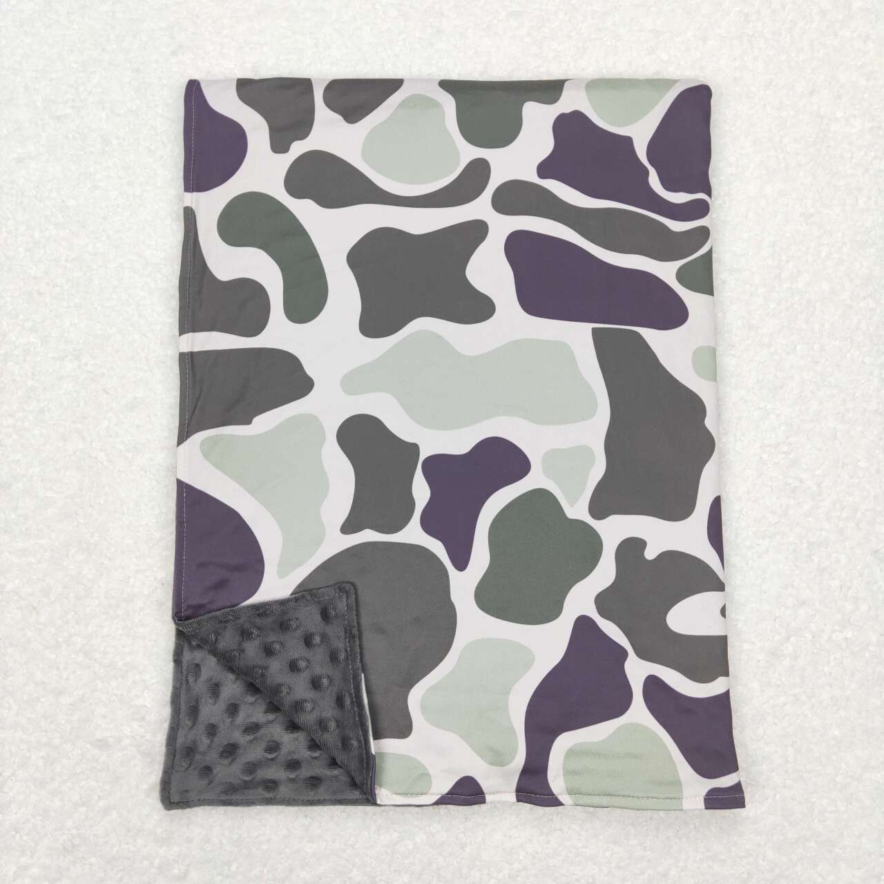 Baby Toddler Children Hunting Sibling Camo Minky Blankets