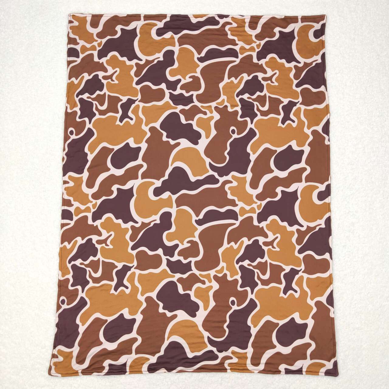 USA Shop Baby Boys  Brown Camo Blanket