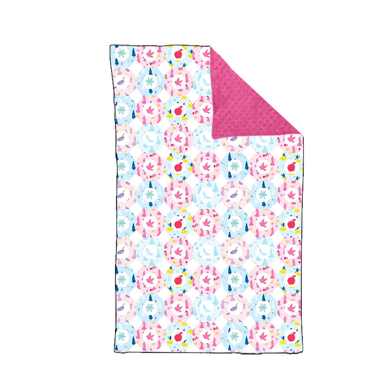 BL0234 Baby  Girls Apple Blanket Preorder