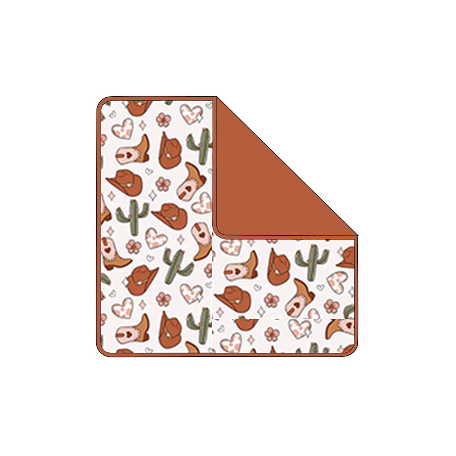 BL0244 Baby Western Boots Blanket Preorder