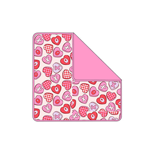 BL0245 Baby Heart Pink Blanket Preorder