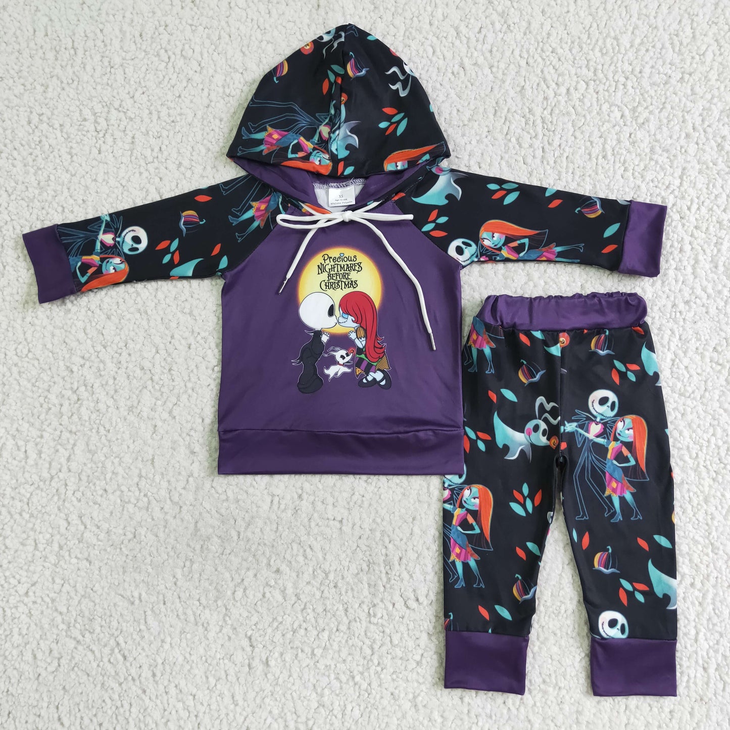 BLP0030  Halloween Hoodie Top Outfit