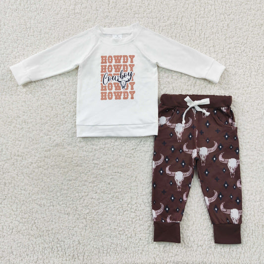 Western Baby Boys Hoowdy Pants Set ON SALE