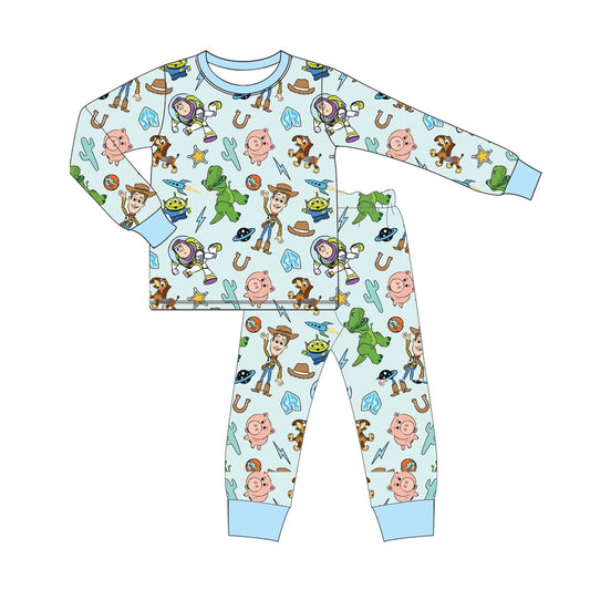 BLP0636 Baby Boys Cartoon Toys Pajama Set Preorder