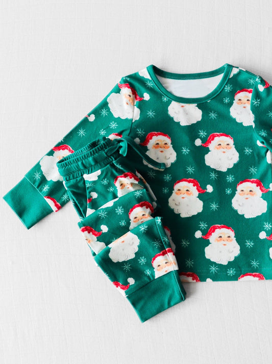 Baby Boys Christmas  Santa Pajama Set Pre-roder