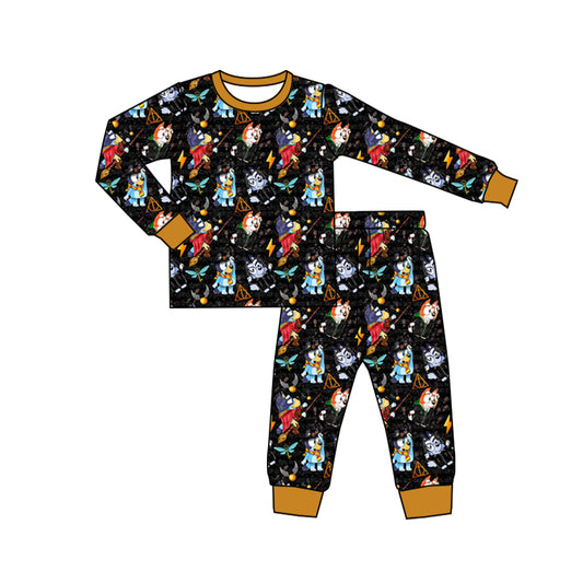 BLP0719 Baby Boys Cartoon Dog Pajama Set Pre-order