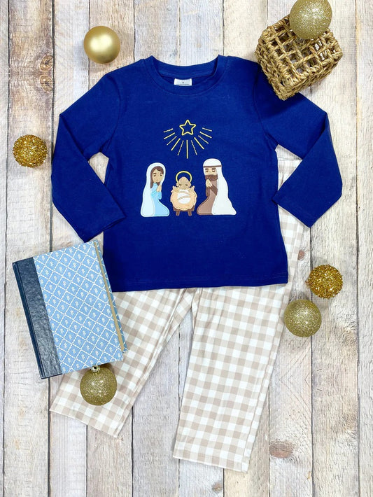 BLP0723 Baby Boys The Nativity Story Pants Outfit Pre-order