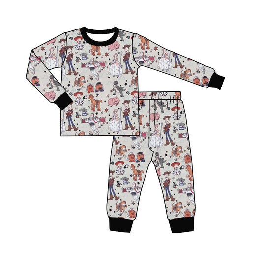 Toddler Boys Cartoon Toys Long Sleeve Pajama Set Pre-order