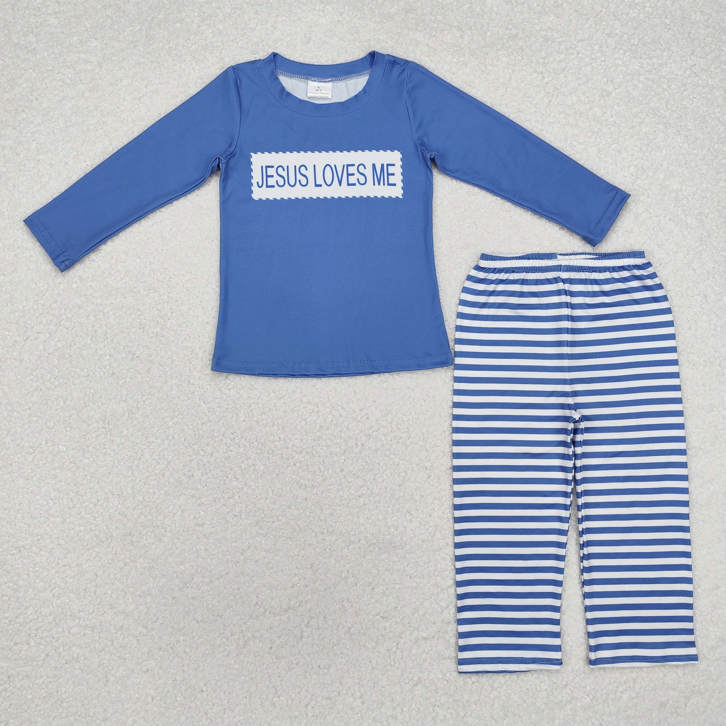 Toddler Sibling  Jesue Love Me Pants Set and Bummie Set