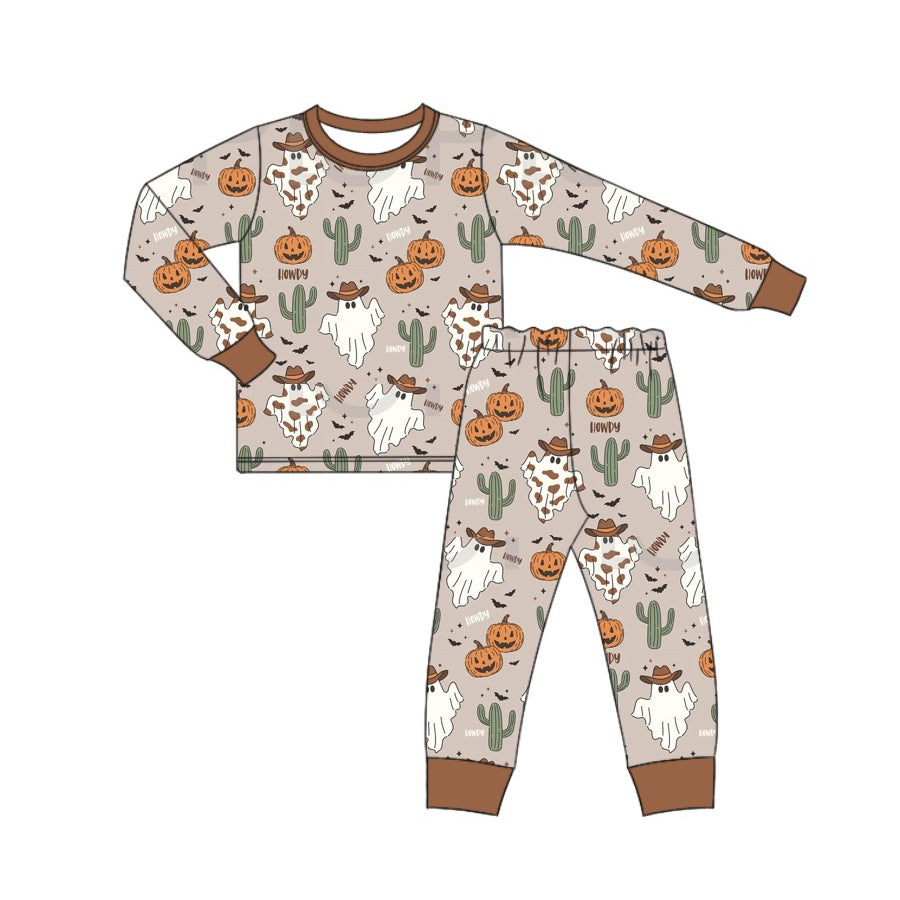 Baby Boys Halloween Howdy Ghost Pajama Set Pre-order