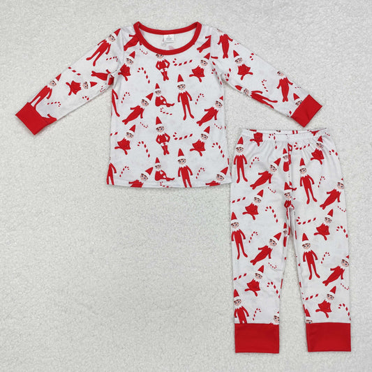 Baby Boys Christmas Shelf Bamboo Pajamas Outfits Clothes Sets