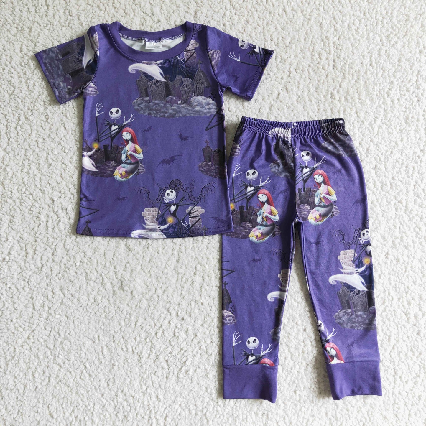 Kids Boys Halloween Pajamas Set