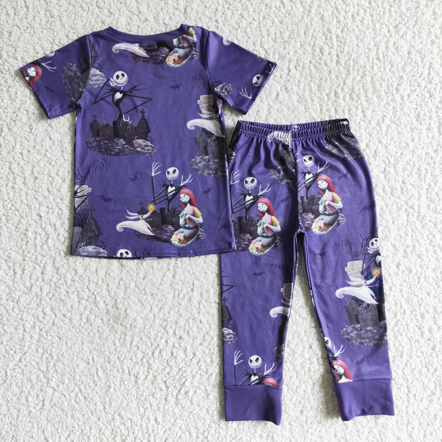 Kids Boys Halloween Pajamas Set